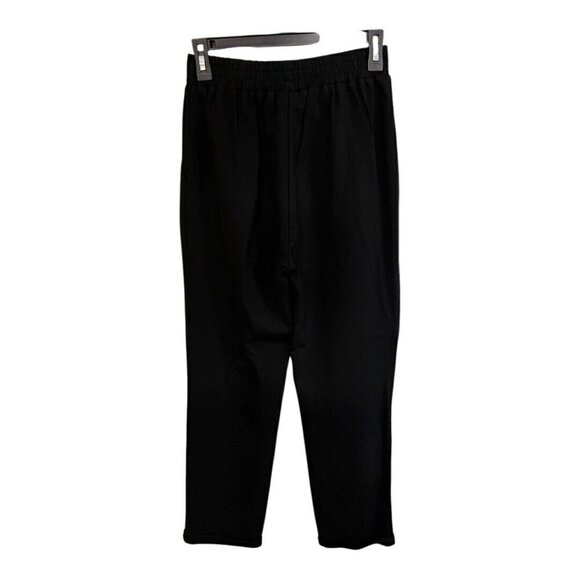 Les Serein Cuffed Dress Pants~Size Sm~Black Straight Leg~Stitch Fix NWT L10 21 - Picture 6 of 9